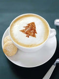 16Pcs Coffee Stencils Kit - Professional Barista Tools For Cappuccino, Latte Art, Milk Frothing - Food-Grade Plastic Cake Decorating Stencils - Perfect For Cafe, Valentine's Day Party In Australia - Darrahopens