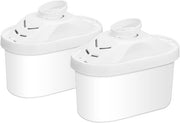 Alkaline Water Filter - Replacement Pitcher Water Filters, Cartridge Improve PH, 7 Stage Filteration System To Purify, 2 Pack