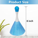 4 Pack 8" Hand Grips Microfiber Washable Duster, Suitable for Light Daily Household Dusting, Electrostatic Feather Duster Brush,Cleaning Supplies for Book,Screen,Sofa,Car,Furniture,Photo Frames
