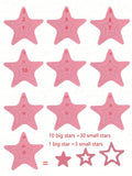 20Pcs Star Pattern Anti-Slip Shower Stall Mat – Pink PEVA Bathtub Stickers for Bathroom, Fall Decor In Australia - Darrahopens