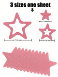 20Pcs Star Pattern Anti-Slip Shower Stall Mat – Pink PEVA Bathtub Stickers for Bathroom, Fall Decor In Australia - Darrahopens
