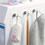 10-Pack Super Strong Magnetic Hooks (10mm)– Ideal for Campers, Caravans, BBQs, Kitchens, Fridges, Garage Walls, Wall-Mounted, Casual Style