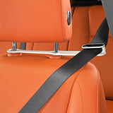 2Pcs Car Seat Belt Guide Buckle, Adjustable Fixed Seat Belt Clip, Comfort Driving Interior Accessory, White In Australia - Darrahopens