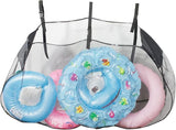 Pool Floats Storage Bag, Foldable Swimming Pool Hanging Mesh Organizer for Balls,Floats,Water Inflatable Toys and Other Pool Accessories