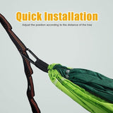 2 Pcs/Set Hammock Straps Special Reinforced Polyester 5 High Load-Bearing Barbed Black Home Outdoor Straps