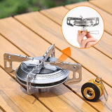 Portable Lightweight Camping Stove for Isobutane Fuel, Mini Outdoor Gas Stove for Backpacking Hiking BBQ Picnic Cooking, Compact Camping Burner In Australia - Darrahopens