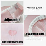 Heart Backless Baseball Hat for Women High Ponytail Baseball Cap Natural Curly Hair Hat Adjustable Running Hat