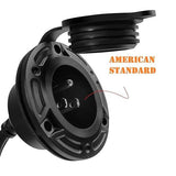 15 Amp 125V RV Shore Power Inlet Plug, Waterproof AC Port Socket for Outdoor RV Electrical Connection