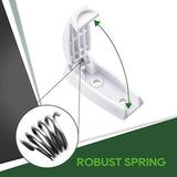 5Pcs White RV Door Holder, Baggage Door Stay Open Clip for RV, Trailer and Camper Van