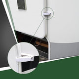 5Pcs White RV Door Holder, Baggage Door Stay Open Clip for RV, Trailer and Camper Van
