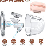 Breast Pump Hands Free Portable Electric Breast Pumps Double Pump with 3Modes & 9Levels, Smart Touchscreen,  (Pack of 2) In Australia - Darrahopens