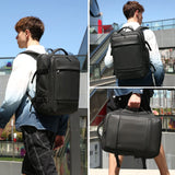 Large Carry On Backpack, 40L Expandable USB Backpack, 17.3” Laptop Backpack for Men Airline Approved Travel Business Weekender Bag