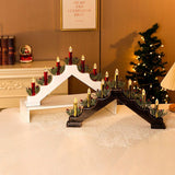 Christmas Holder Festival Decoration Holiday Table LED Window Decorations Battery and USB Powered Power Supply 2pcs