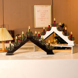 Christmas Holder Festival Decoration Holiday Table LED Window Decorations Battery and USB Powered Power Supply 2pcs In Australia - Darrahopens