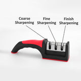 Knife Sharpener Tool Knife Sharpening For Kitchen Knives Pocket Knife Chef Knife 3 Stage Sharpening Tool Repair Restore Polish In Australia - Darrahopens
