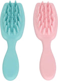 2PCS Hair Comb - Home Use Long Handle Shampoo Brush for Scalp Massage and Deep Cleansing(Wavy/Curly/Coily/Wet/Dry/Oil/Thick/Long Hair, Knots Detangler Scalp Massage Comb  for Women (2 pcs, Pink & blue))