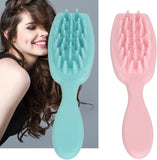 2PCS Hair Comb - Home Use Long Handle Shampoo Brush for Scalp Massage and Deep Cleansing(Wavy/Curly/Coily/Wet/Dry/Oil/Thick/Long Hair, Knots Detangler Scalp Massage Comb  for Women (2 pcs, Pink & blue))