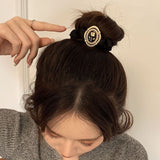 2PCS Silk Hair Scrunchies for Frizz&Breakage Prevention,  Silk Hair Ties No Damage, Elastic Silk ponytail Holders