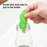 3pcs Magic Beans Bottle Cleaner, Bottle Cleaning Sponge, Beans-Shaped Bottle Cleaning Sponge, Reuseable Bottle Cleaning Sponge In Australia - Darrahopens
