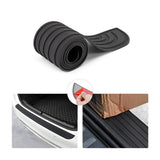 Car Rear Bumper Protector,8cm wide Car/SUV Universal Rubber Anti-Scratch Trunk Exterior Accessories（Black-Sport） In Australia - Darrahopens
