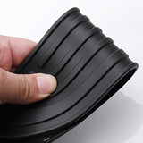 Car Rear Bumper Protector,8cm wide Car/SUV Universal Rubber Anti-Scratch Trunk Exterior Accessories（Black-Sport） In Australia - Darrahopens