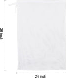 Mesh Laundry Bag, Sturdy Mesh Material with Drawstring Closure, Machine Washable Mesh Laundry Bag for Factories,