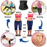 Neoprene Waist Trainer for Women 2 Straps Tummy Control Workout Corset  Long Torso Trimmer Sauna Belt-XXL In Australia - Darrahopens