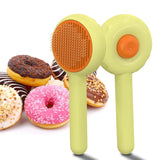 Pet Grooming Brush for Cats and Dogs, Self-Cleaning Brush for Removes Loose Undercoat, Mats,and Tangled Hair, Shedding In Australia - Darrahopens
