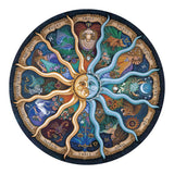 Puzzles for Adults 500 Piece Jigsaw Puzzles 500 Pieces for Adults Kids Puzzle Game Toys Gift Zodiac Horoscope