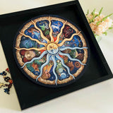 Puzzles for Adults 500 Piece Jigsaw Puzzles 500 Pieces for Adults Kids Puzzle Game Toys Gift Zodiac Horoscope
