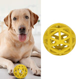 Insanely Tough! Ring Ball - for Toy Destroyers, Aggressive Chewer Durable, Heavy Duty Natural Rubber - Dog Chew, Tug & Fetch Toy