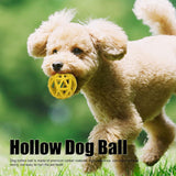 Insanely Tough! Ring Ball - for Toy Destroyers, Aggressive Chewer Durable, Heavy Duty Natural Rubber - Dog Chew, Tug & Fetch Toy
