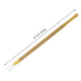 4 Pcs Cuticle Pusher Tool Nail Art Remover Tool Cuticle Nail Pusher Nail Dip Remover Scratch off Tool for Tickets Nail Scraper