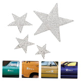2 Sets Decals Car Decor DIY Car Decal Car Supply Auto Decor Decal Shiny Car Sticker Automobile Sticker Vehicle Sticker Vehicle In Australia - Darrahopens
