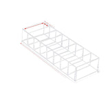 Data Cable Storage Box Transparent Split Storage Box Charging Cable Manager Desktop Large-Capacity Power Cable Sorting Box In Australia - Darrahopens