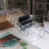Data Cable Storage Box Transparent Split Storage Box Charging Cable Manager Desktop Large-Capacity Power Cable Sorting Box In Australia - Darrahopens