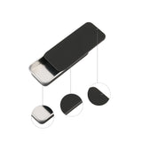 2Pack Mini Dental Floss Portable Case,Storage Adult Floss,Refillable Glide Floss,Dates,Dinners and Hotels(Black)
