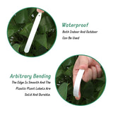100 Pcs 4.7 Inch Thick Plastic Plant Garden Labels Nursery Garden Labels Stake Tags Plant Name Tags Waterproof Plant Tags Plant