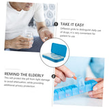 2pcs 6 Storage Large Organizer Weekly Large Organizer Anti-Wet Case Tablets Dispenser 6 Compartments Organizer 7 Day Travel In Australia - Darrahopens