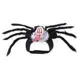 Halloween Pets Costume Dogs Spider Costume Pet Hats Costumes Puppy Cosplay Dress (Large Spider Costume Facial)