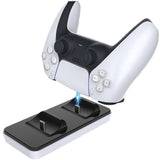 Charging Station for Controller, Dual Charging Dock with Removable Type  Controller Charger with Protection