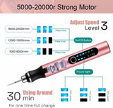 Mini Electric Engraver Etching Machines Cordless Rotary Tools Engraved Jewelry Glass Stone Metal Plastic Wood Resin
