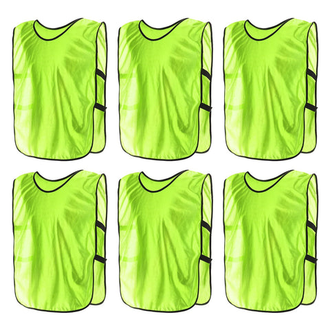 Vest Soccer Pennies Soccer Jersey Training Vests Team Sports Pinnies Youth Football Practice Jerseys 6pcs In Australia - Darrahopens