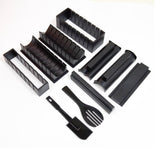 Sushi Maker Home Sushi Mold Press Plastic Sushi Maker Tool Easy Sushi Making Kit Sushi Set 10 Pieces In Australia - Darrahopens