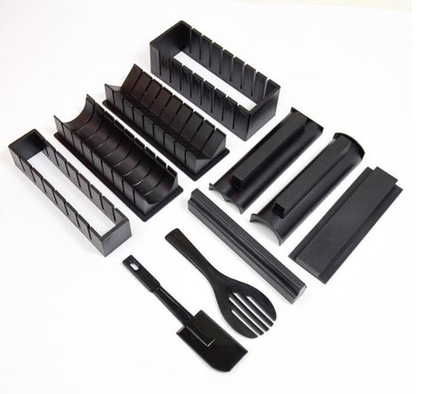 Sushi Maker Home Sushi Mold Press Plastic Sushi Maker Tool Easy Sushi Making Kit Sushi Set 10 Pieces In Australia - Darrahopens
