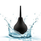 Rectal Enema Bulb for Men Women, Soft Silicone Reusable Anal Douche Vaginal Cleaner，Reusable Anal Cleaner Black) In Australia - Darrahopens