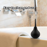 Rectal Enema Bulb for Men Women, Soft Silicone Reusable Anal Douche Vaginal Cleaner，Reusable Anal Cleaner Black) In Australia - Darrahopens