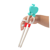 5pcs Plastic Chopstick Holder Toddler Reusable Plastic Training Chopstick Left Handed Chopstick Helper Beginner Kids Chopsticks