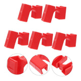 5pcs Plastic Chopstick Holder Toddler Reusable Plastic Training Chopstick Left Handed Chopstick Helper Beginner Kids Chopsticks