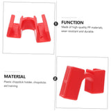 5pcs Plastic Chopstick Holder Toddler Reusable Plastic Training Chopstick Left Handed Chopstick Helper Beginner Kids Chopsticks